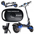 Techlife Q4 V2 Electric Scooter, Dual 1365 W, 75 km Range, VMAX Remote