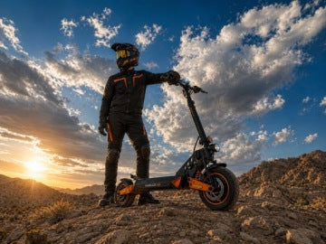 Kamikaze G2 Electric Scooter, 1200 W, 740 Wh, 60 km Range, Turn Signals