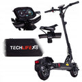 Techlife X8 V3 Off-Road Electric Scooter, 2 x 1000 W, 18 Ah 52 V