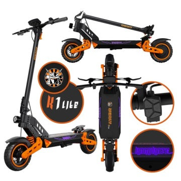 Kamikaze K1 Lite Electric Scooter, 800 W, 13.5 Ah, 48 V