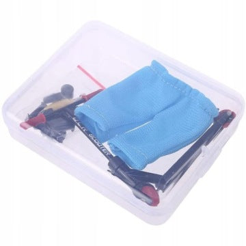 Black Interactive Mini Finger Scooter Toy Set