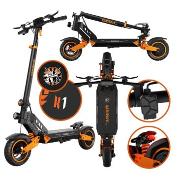Kamikaze K1 2025 Electric Scooter, 1000 W Peak, 48 V, 15 Ah, 60 km Range