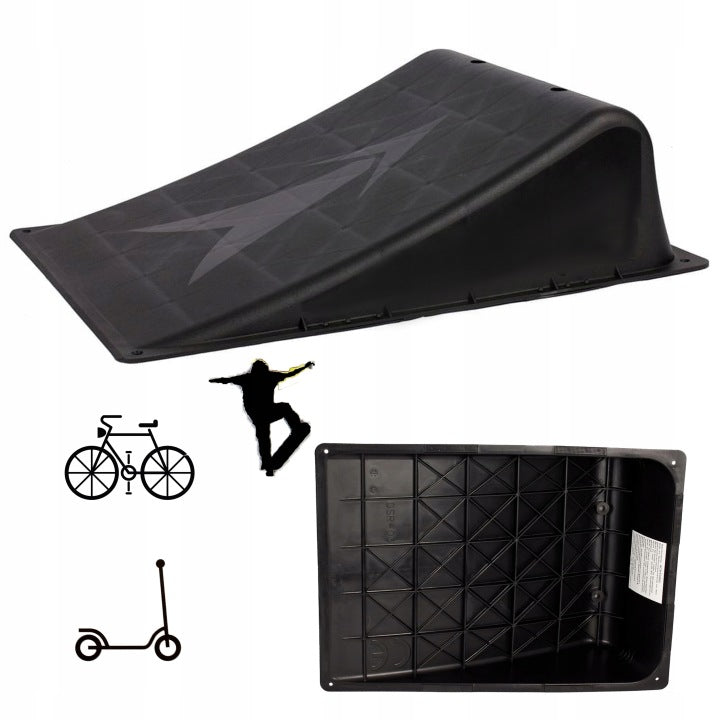 Hudora Kicker Ramp for Stunt Scooter, BMX and Skate Use