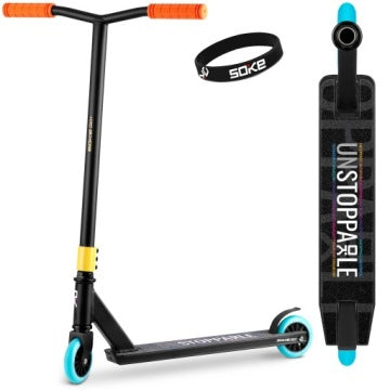 Soke GO! Trick Stunt Scooter, ABEC-9, 100 mm