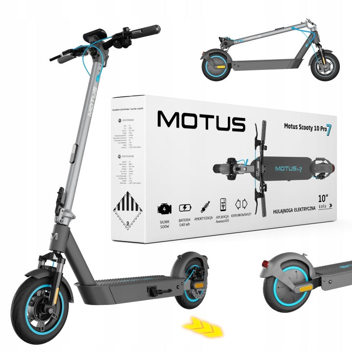 Motus Scooty 10 Pro7 Electric Scooter, 500 W