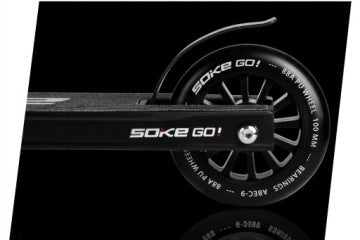 Black Soke GO! Stunt Scooter, ABEC-9, 100 mm