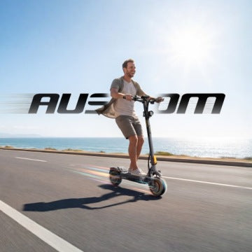 Ausom K20 Pro Dual Electric Scooter, 2000 W, 18 Ah, NFC, IP54