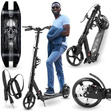 HyperMotion Skyline Black Aluminum Scooter