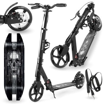HyperMotion Skyline Black Aluminum Scooter